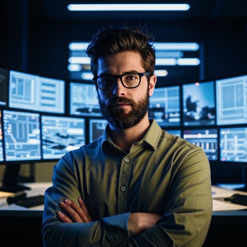 Portrait of ML Engineer